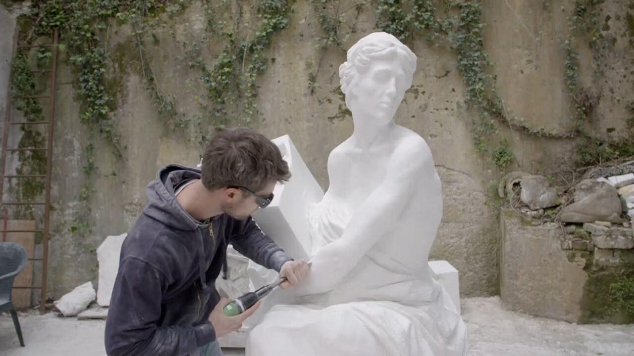 Carrara, die Bildhauer der Ewigkeit