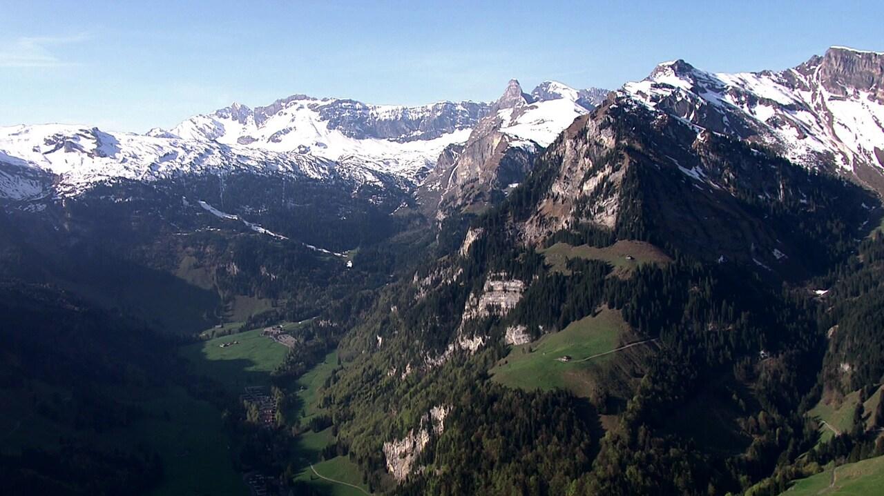 Suisse vue d'en haut
