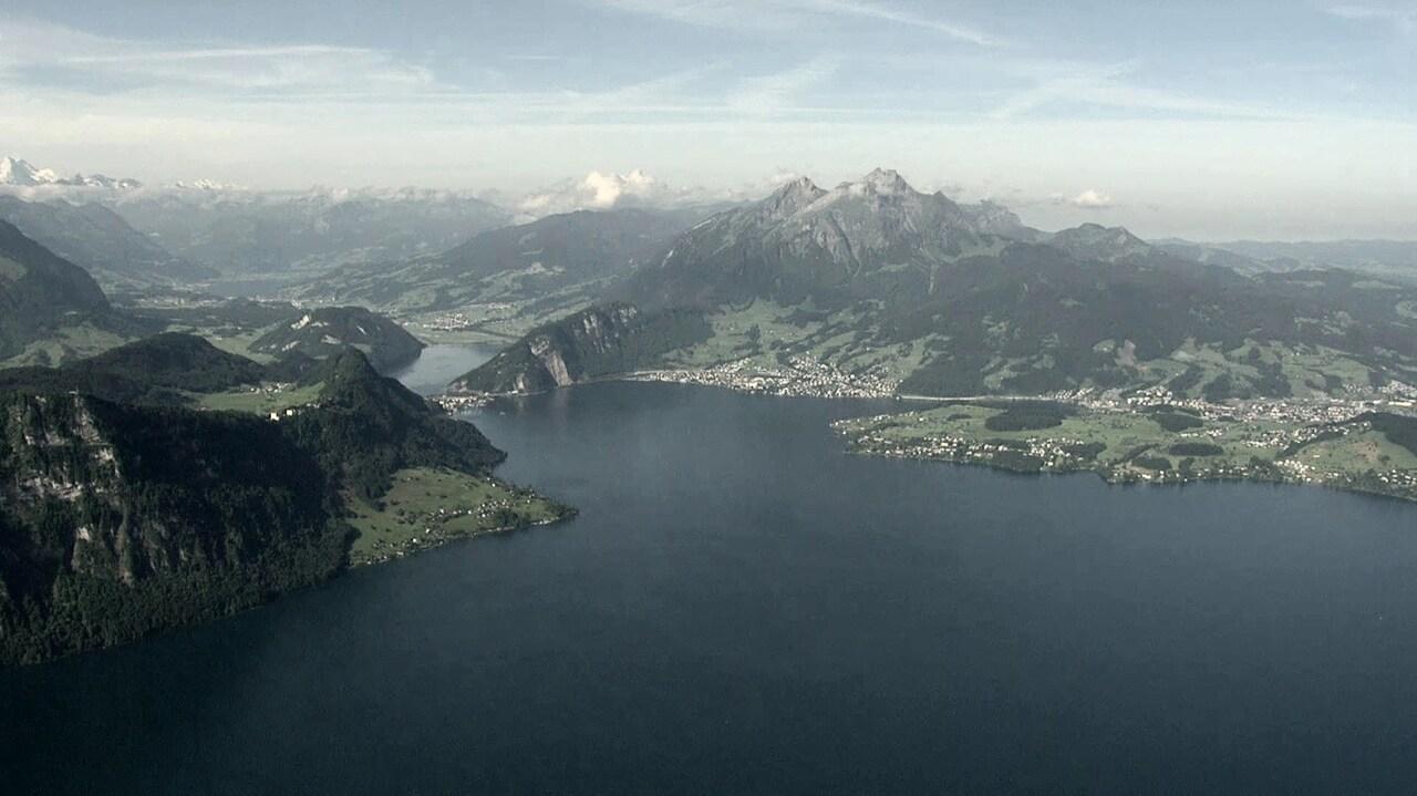 Suisse vue d'en haut - Vol en Bücker