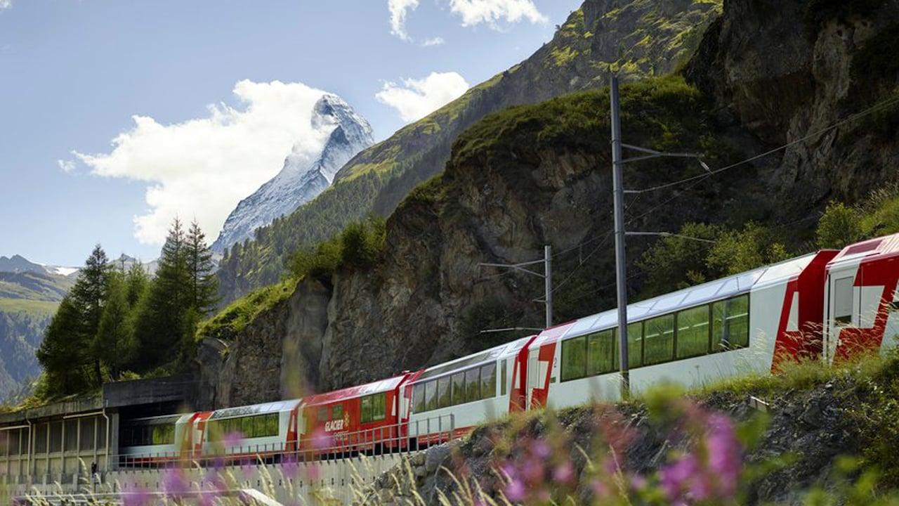 Sul Glacier Express da Zermatt a St. Moritz